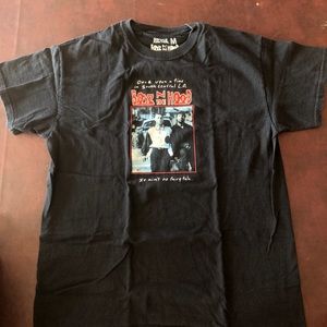 Black ripple junction boyz n the hood t-shirt, mens medium